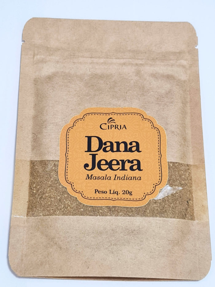 Massala indiana Digestiva Dana Jeera (cominho e coentro) 20g
