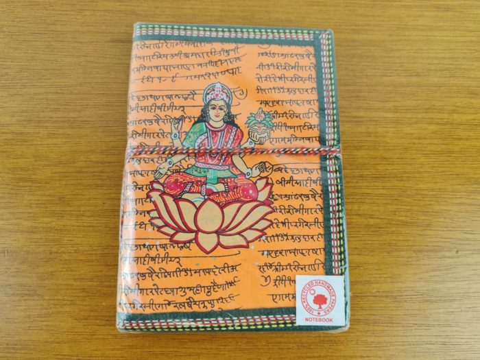caderno de Lakshmi indiano