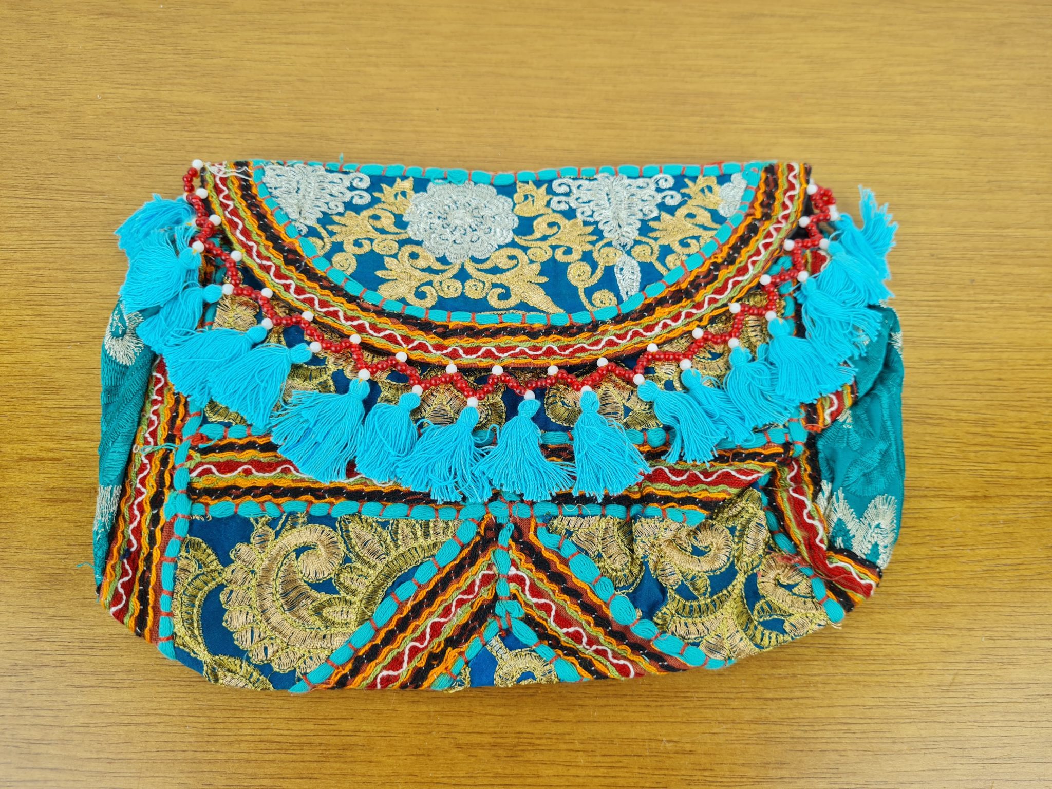 bolsa indiana banjara com tassel