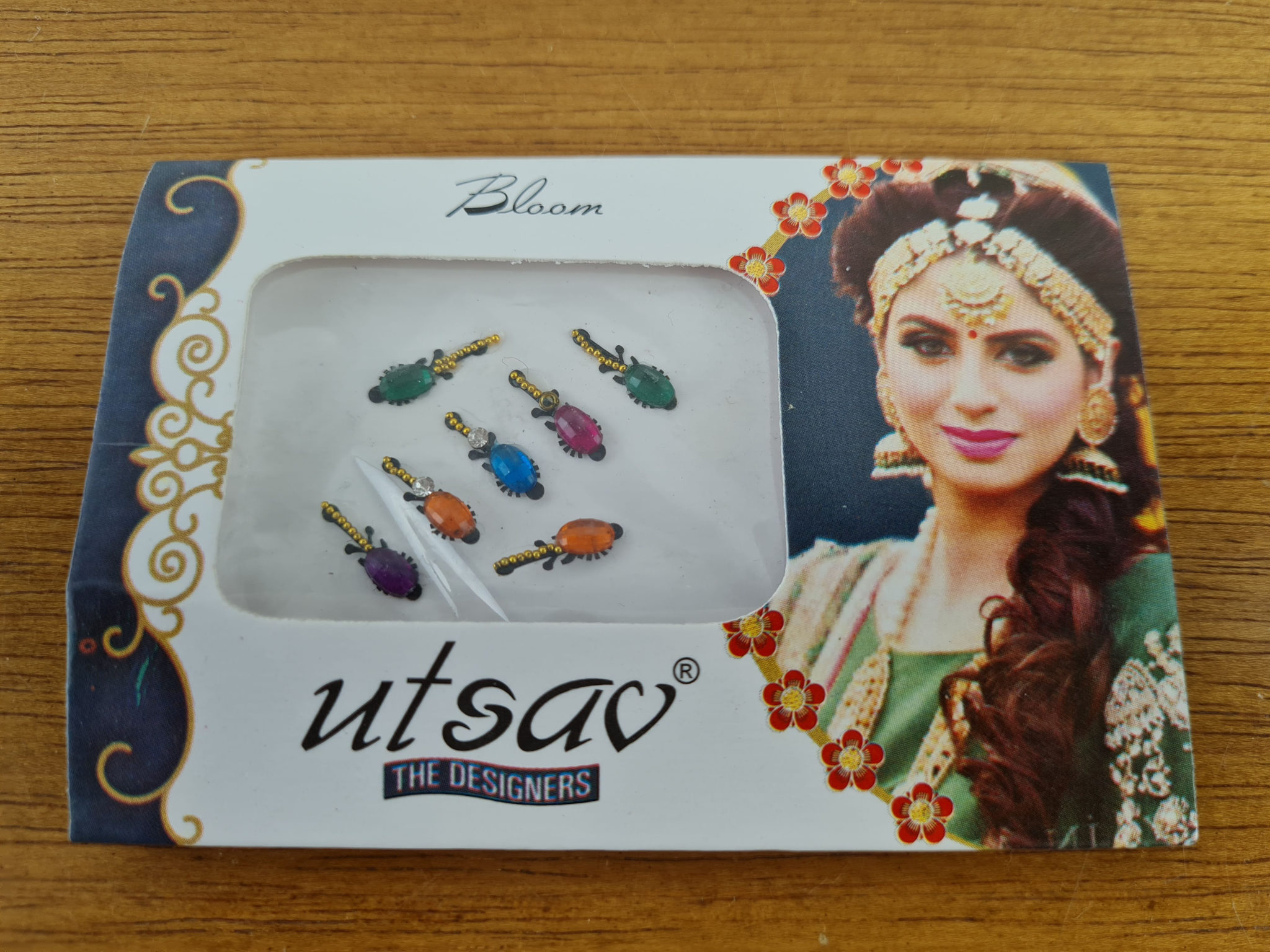 cartela de bindi para terceiro olho