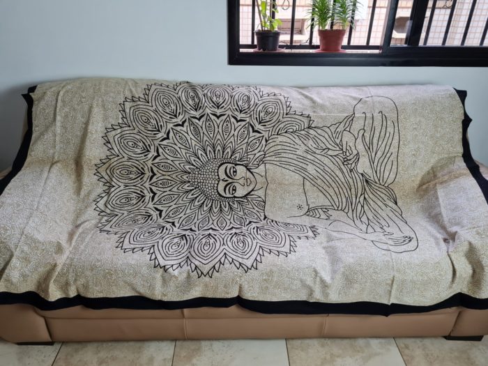 colcha indiana de Buda