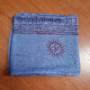 Chadar indiano (manto de oração) de Ganesha azul