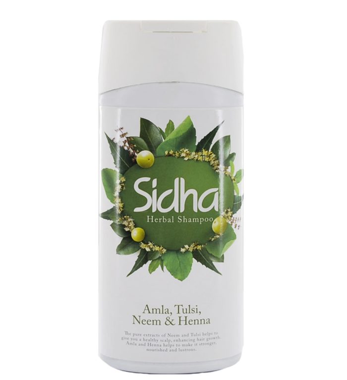 Shampoo Ayurvédico Sidha de Amla, Tulsi, Neem & Henna