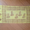 Chadar indiano (manto de oração) de Buda amarelo 120cm