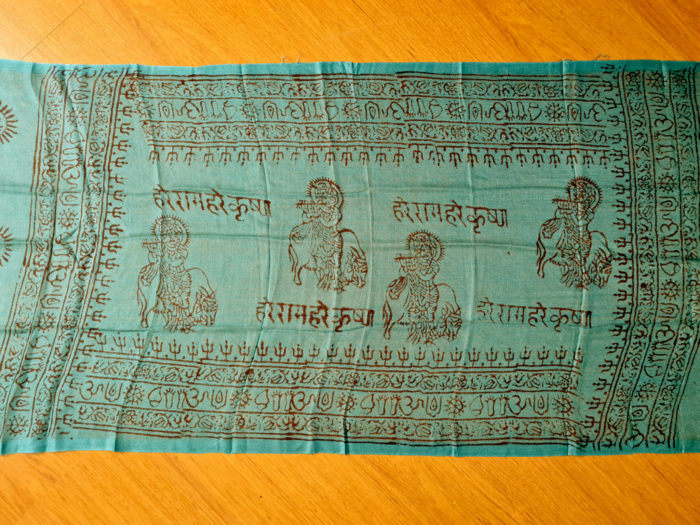 chadar indiano de Krishna