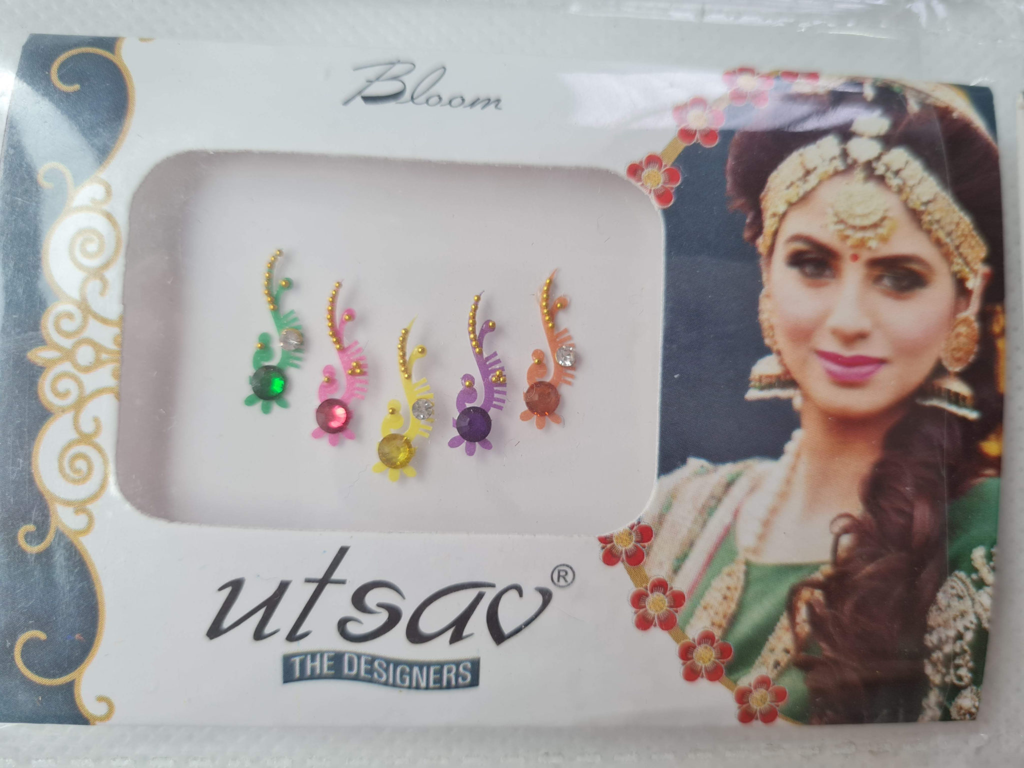 bindi adesivo indiano