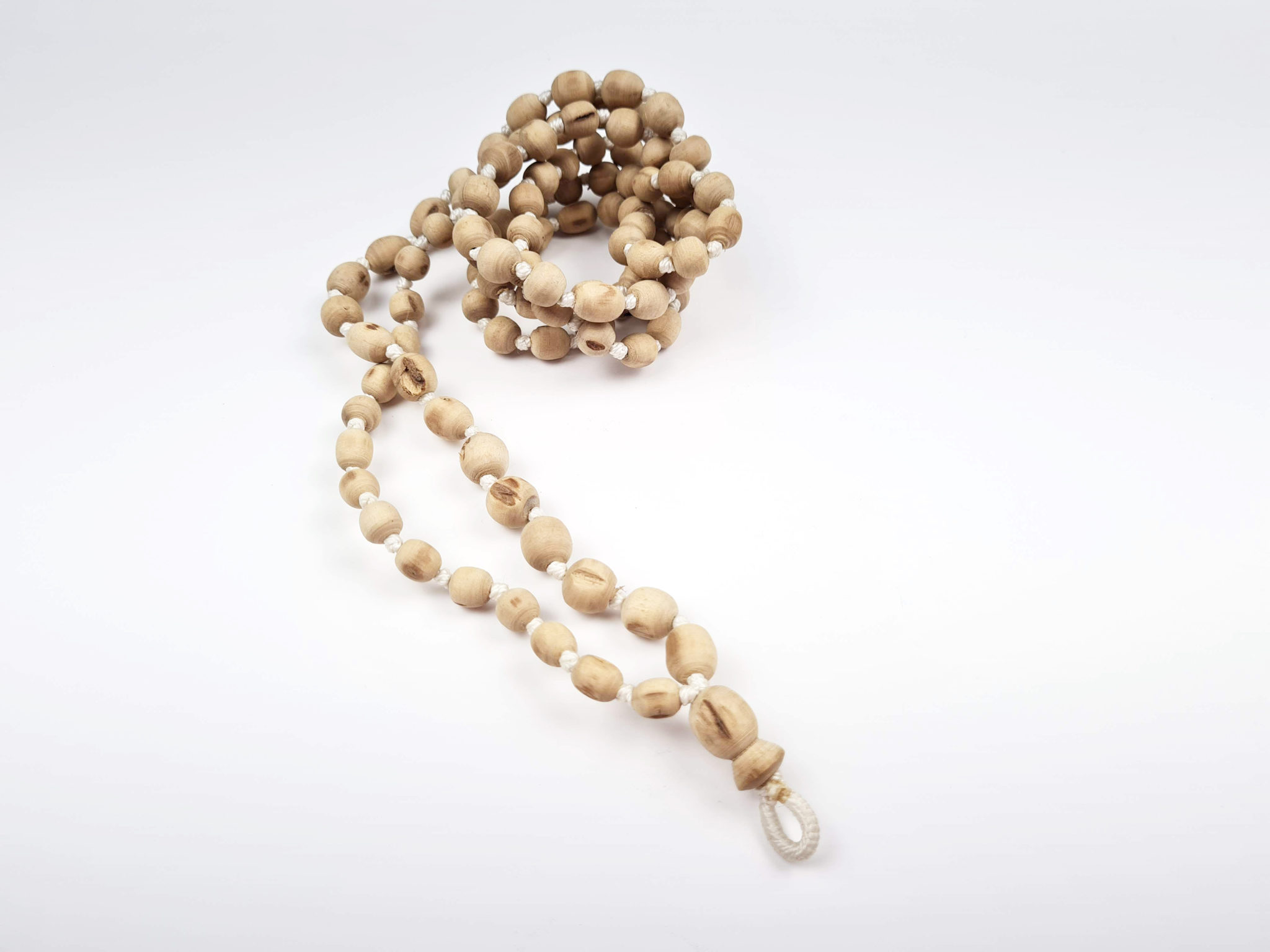 pulseira de Tulasi grande 10mm sem tassel