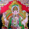 Painel clássico de deidade hindu Ganesha médio