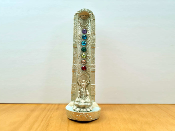 incensário de Buda com 7 chakras