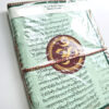 Caderno indiano artesanal estampa de Om G
