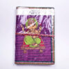 caderno indiano artesanal de Ganesha rosa