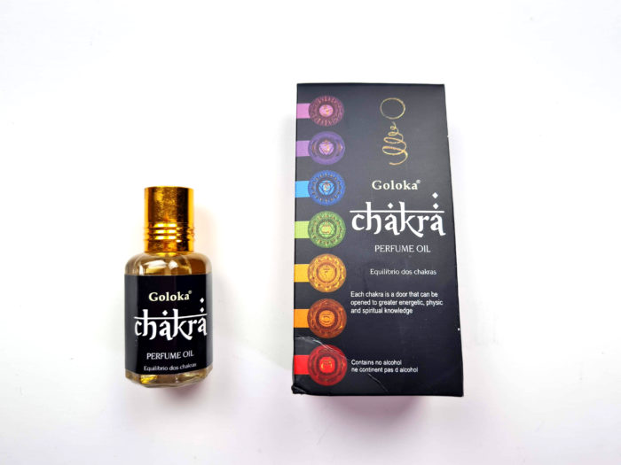 óleo perfumado Goloka Chakras