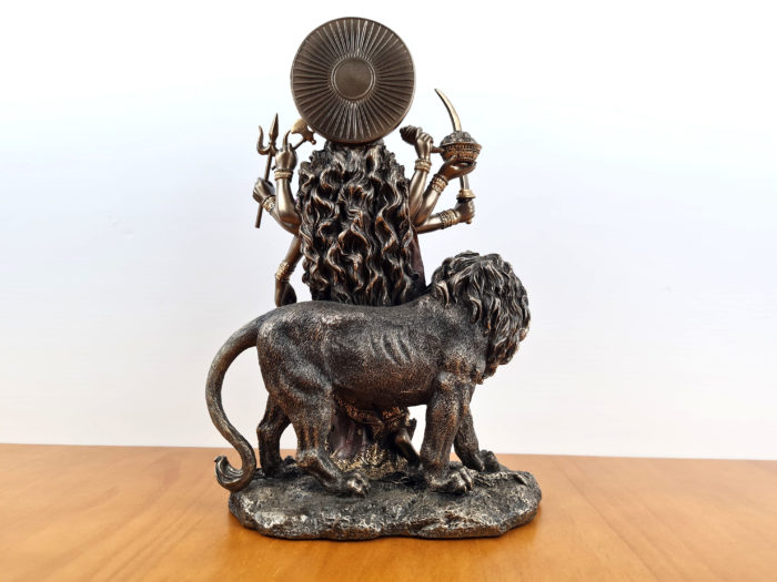 Estátua de Deusa Durga em pé 28cm by Veronese Design