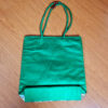 Bolsa indiana de tecido com estampa de natureza verde e color