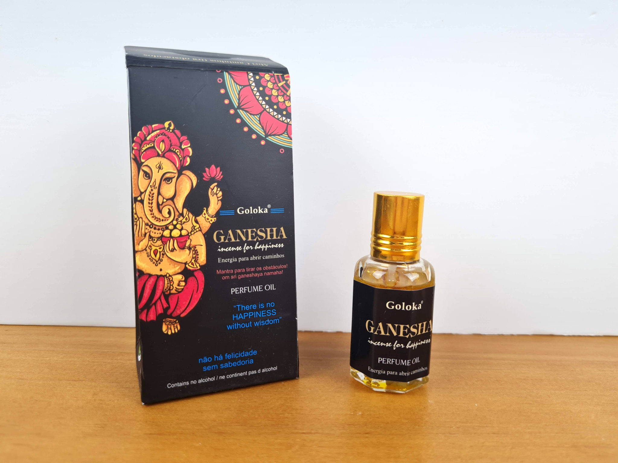 O óleo perfumado Ganesha, energia para abrir caminhos