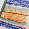 Caderno indiano artesanal estampa de Buda