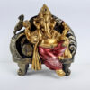 Ganesha sentado em uma Chez Long