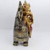 Estátua de Deus Ganesha sentado em Chez Long color 19cm