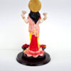 Lakshmi em estátua resinada colorida 18cm