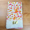 saree indiano viscose creme e tons quentes