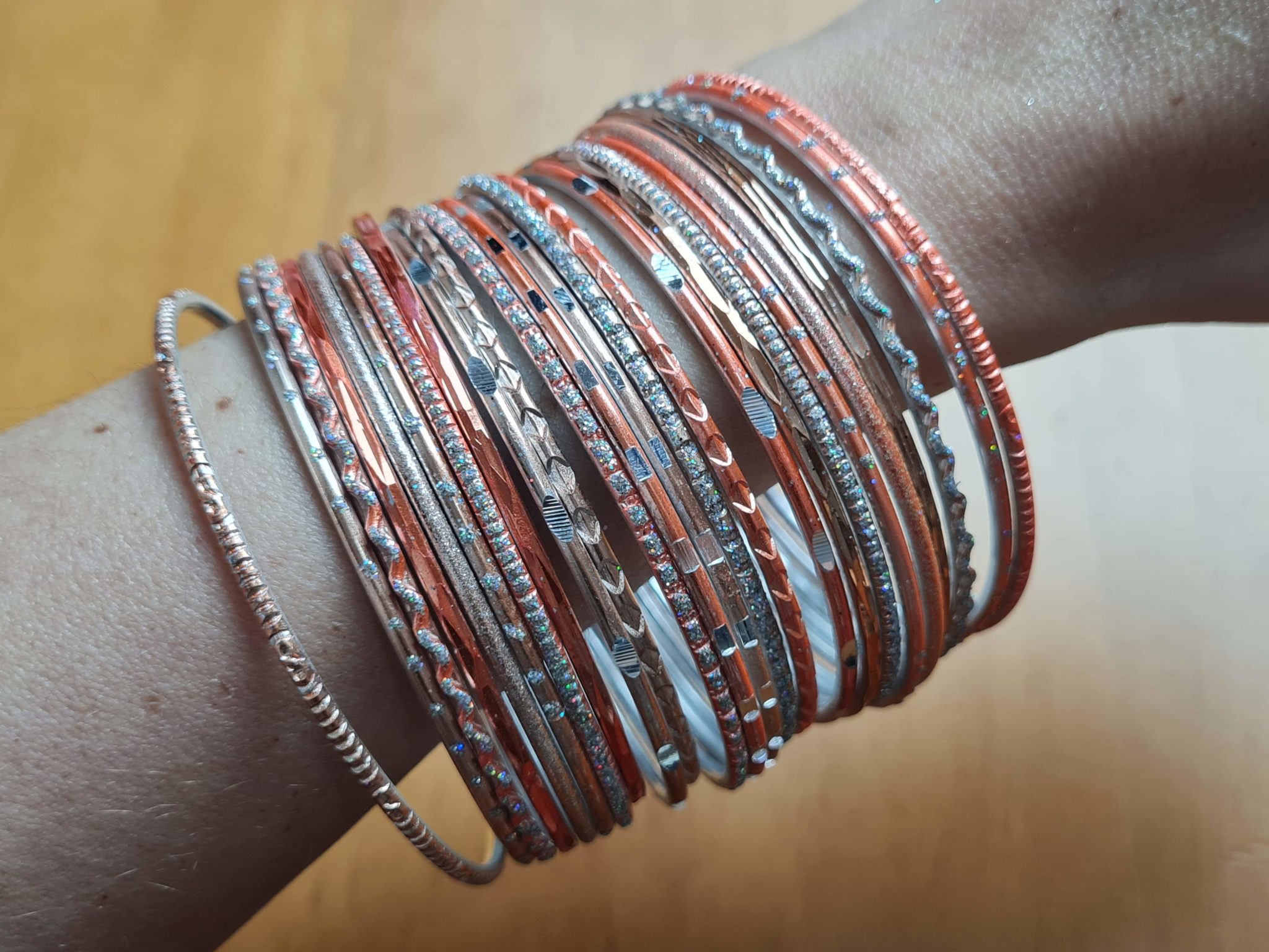conjunto de pulseiras indianas 24 peças