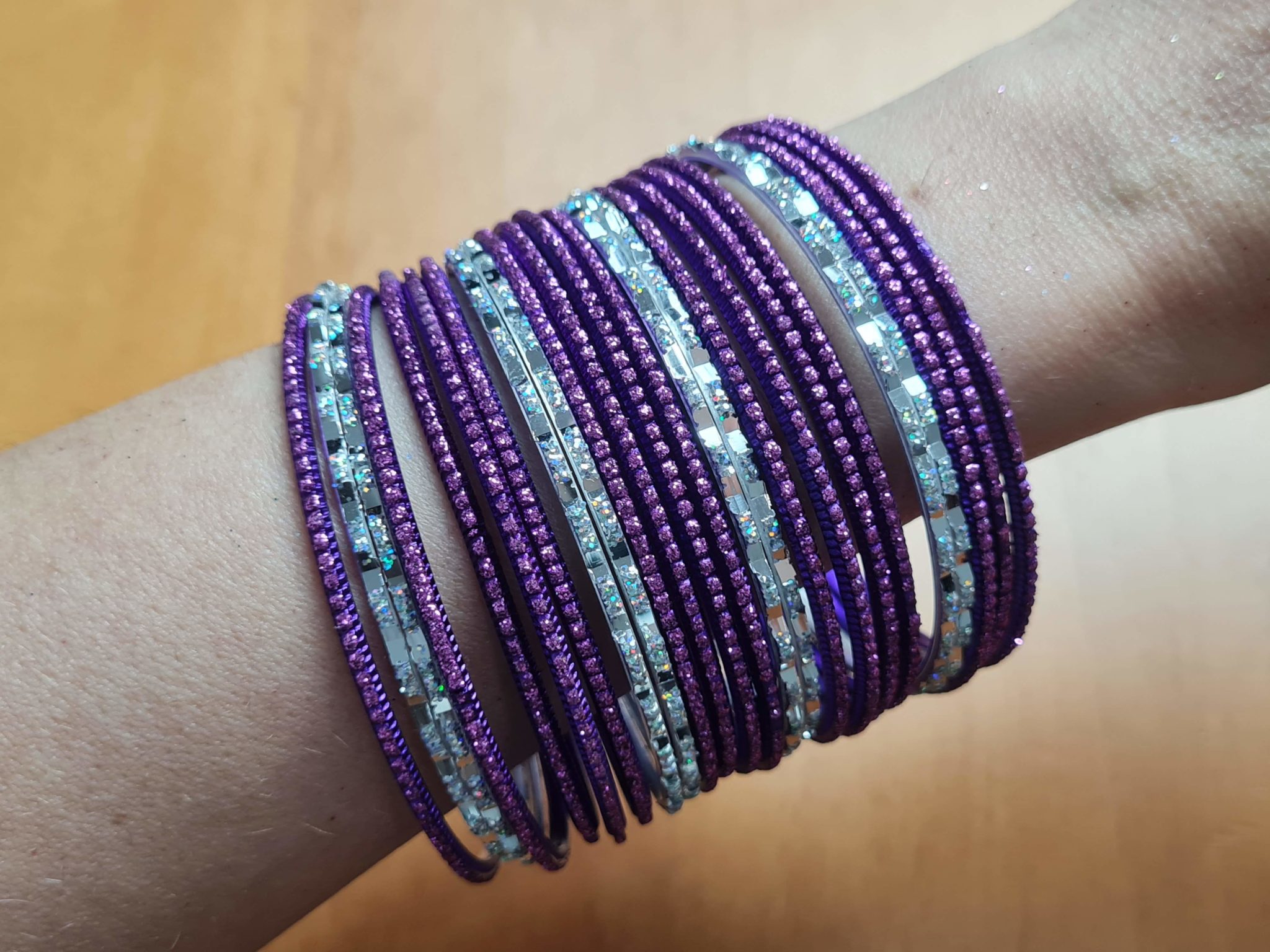 conjunto de pulseiras indianas 24 peças