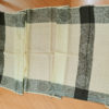 Pashimina indiana de cashmere estampa paisleys amarelo e preto