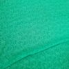 Sari indiano viscose com estampa floral verde e branco