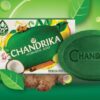 Kit com 5 sabonetes em barra oval Chandrika ayurvédico 125g cada