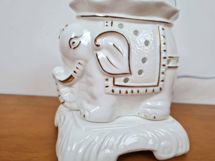 Rechaud Difusor elétrico de porcelana design elefante