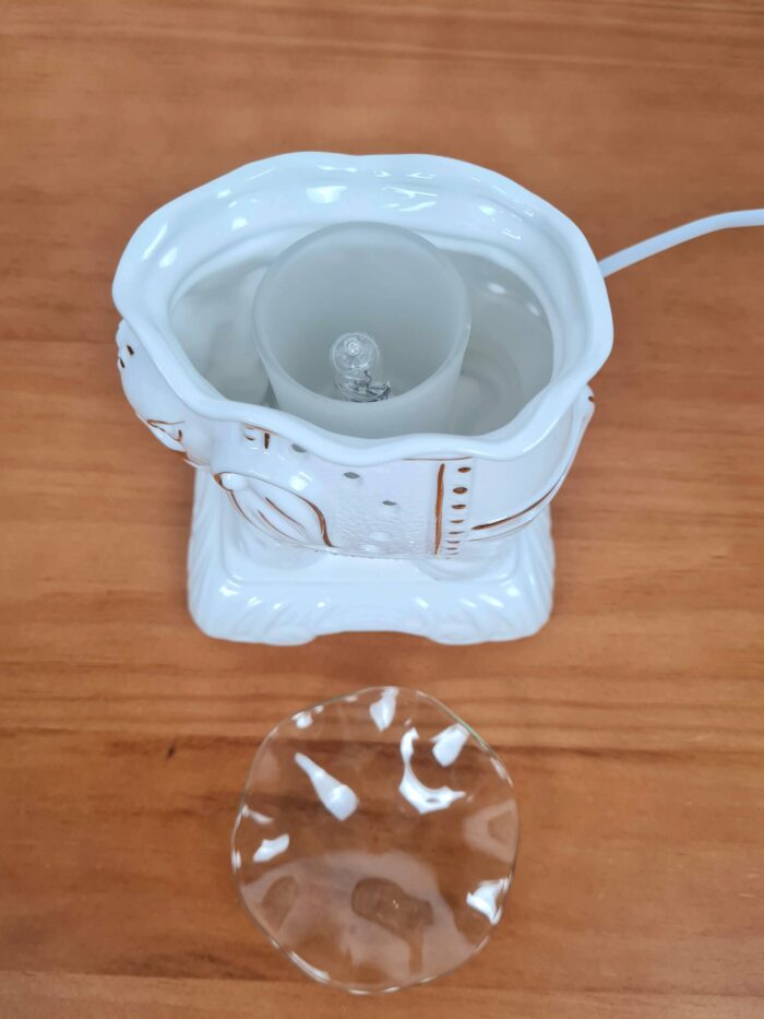 Rechaud Difusor elétrico de porcelana design elefante