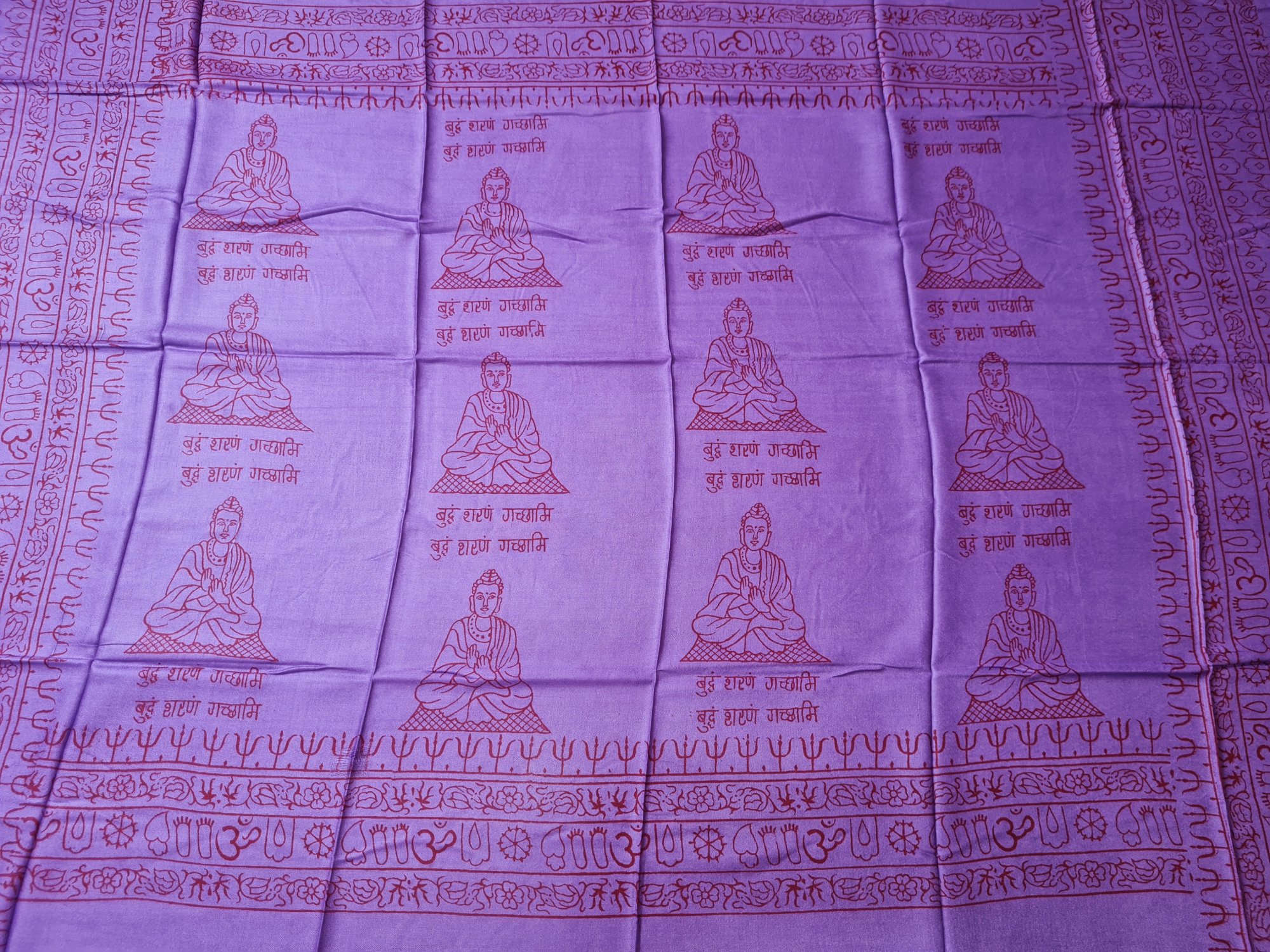 chadar devocional mantras e Buda