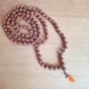 Japamala de 108 contas sementes de Rudraksha 10mm