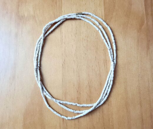 Colar Kanthi de tulasi 3 voltas fabricado na Índia