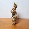 Deusa hindu Durga de brass (14 cm de altura)