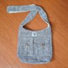 Bolsa indiana de cânhamo Hemp 100% com alça longa