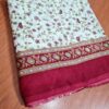 saree creme vinho
