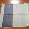 Pashimina indiana de cashmere estampa paisleys creme e tons frios II