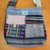 Bolsa indiana de cânhamo 100% Hemp alça loga estilo hippie