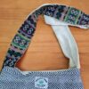 Bolsa indiana 100% Hemp fibra natural com alça longa color etnic