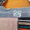 Bolsa indiana 100% Hemp fibra natural com alça longa color etnic