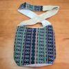 Bolsa indiana 100% Hemp fibra natural com alça longa color etnic II