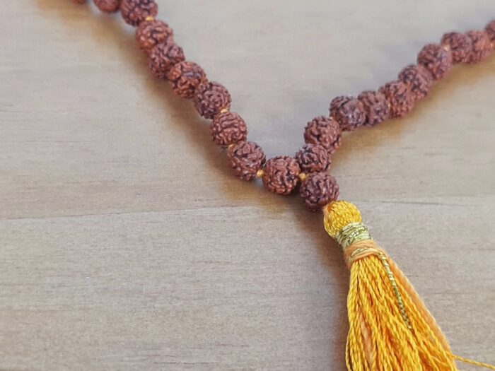 Japamala de sementes de Rudraksha semente de 6mm