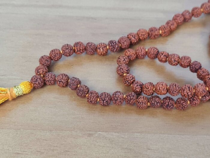 Japamala de sementes de Rudraksha semente de 6mm