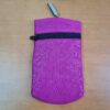 Bolsinha indiana Porta celular bordado de elefante pink
