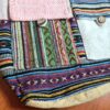 Bolsa indiana 100% Hemp fibra natural com alça longa color etnic grande II