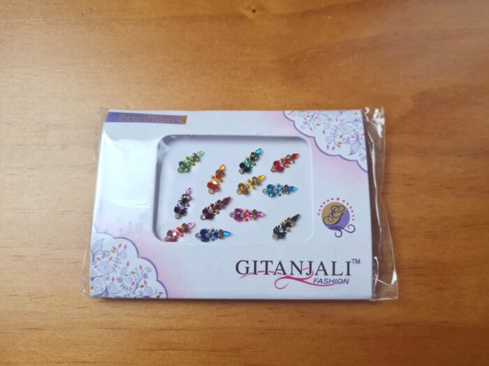 bindi para colar entre as sombrancelhas, adesivo colorido