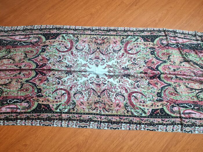 lenço indiano viscose estampa paisley