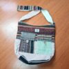 Bolsa indiana 100% Hemp fibra natural com alça longa color etnic grande III