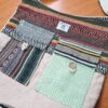 Bolsa indiana 100% Hemp fibra natural com alça longa color etnic grande III